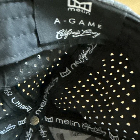 Melin A-Game California Luxury Classic SnapBack Green Hat Cap - Picture 9 of 9